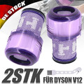 2STK Ersatz Hepa-Filter für Dyson V12 Detect Slim Absolute Total Staubsauger DE