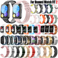 Armband Für Huawei Watch Fit 2 Watch Edelstahl/Leder/Nylon/Silikon Ersatzarmband