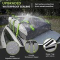 566 L Auto Dachbox Wasserdicht Faltbar Dachtasche Dachkoffer mit Antirutschmatte