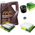 MANN Inspektionspaket 5 L MANNOL Energy Premium 5W-30 für Subaru Outback 2.5i