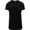 Urban Classics Long Shaped Turnup Tee Basic T-Shirt runder Saum Herren Men S-XXL