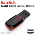 SanDisk Cruzer Blade USB 16GB 32GB 64GB 128GB 2.0 Flash Drive Speicherstick