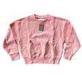 Champion Custom Fit Fleece Sweatshirt Pullover Sweater Damen Women Rosa | Gr S