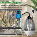 Reptilien Luftbefeuchter Fogger Tank Terrarium 4L+Digitaler Feuchtigkeitsregler 