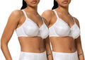 Triumph 2x Ladyform Soft W BH Gr. 85C Sonderpreis weiß Minimizer mit Bügel