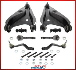 2x Querlenker + Koppelstangen vorne für Dacia Renault Logan Sandero Lenker Satz