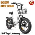 20 Zoll Elektrofahrrad 500W 36V 13Ah Mountainbike Pendeln Stadt E-Bike SAMEBIKE