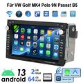 7" Android 13 64G Autoradio Carplay GPS Nav Für VW Golf MK4 Polo Passat B5 JETTA