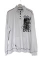 Camp David Sweatshirt mit Troyer-Kragen opticwhite CG2307-3034-22 B-WARE