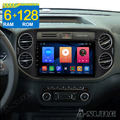 Real 6+128G Android Carplay RDS BT GPS Navi Autoradio Für VW Tiguan 5N 2007-2014