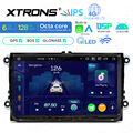 9" QLED 4G Android 14 Autoradio 8+128GB GPS Navi USB Für VW GOLF 5 6 EOS Polo T5