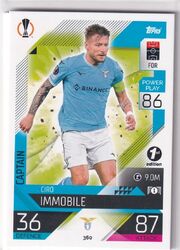 Topps Match Attax Champions League 22/23 Nr. 360 Ciro Immobile First Edition