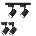 LED Schienensystem 1-Phasen 230V Schienenleuchte Spot Strahler GU10 SET Komplett