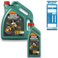 6 Liter Castrol Motorenöl Magnatec 5W-30 A5 Motoröl Motorenoel Öl Oil 15CA42