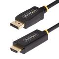STARTECH.COM 1meter Aktiver DisplayPort auf HDMI Adapterkabel 4K 60Hz mit HDR DP