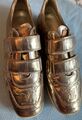 Louis Vuitton,Damen Sneaker Schuhe Gold Mit Muster Gr.36 Aus Italien