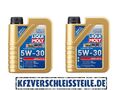 LIQUI MOLY Nachfüllöl 5W30 2X 20646 für SEAT SKODA VW 504.00 & 507.00