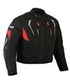 Herren Motorrad Winter Textil Jacke mit Protektoren Motorrad Jacke Roller Biker