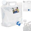 Wassertank Trinkwasserbehälter Wasserkanister mit Zapfhahn faltbar 4,8 L