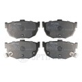 1x Bremsbelagsatz, Scheibenbremse OPTIMAL BP-09603 passend für NISSAN HYUNDAI