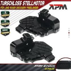 2x Türschloss Stellmotor Hinten L+R für Land Rover Discovery Freelander 2 Sport