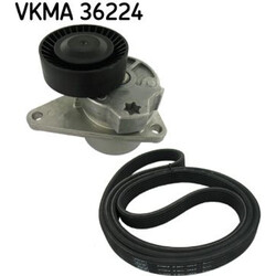 SKF VKMA 36224 Keilrippenriemensatz für VOLVO V70 S80 XC70 XC90 S60 184 295 285