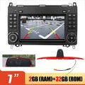 7"Autoradio Navi GPS+Rückfahrkamera Für Mercedes Benz viano Vito W639 Heckklappe