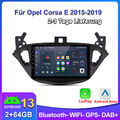 Autoradio Für Opel Corsa E 2015-2019 Carplay Android 13 SWC GPS NAVI DAB+ 2+64G