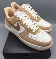 Nike Air Force 1 Low LXX Vachetta Tan Flax Sail EU 44 US 10 Weiß Braun Neu OVP