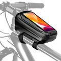 Fahrrad-Fronttasche, Radfahren, Oberrohr, Rahmen, MTB, Handy-Halterung, wasserdi
