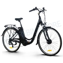 E Bike 28 Zoll Mountainbike 250W Elektrofahrrad 36V Moped 7-Gänge Pedelec eBike