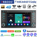 4+64G Android 13 Autoradio Carplay 4G DSP Navi DVR Für VW Touareg T5 Transporter