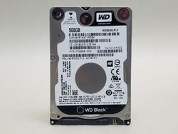 Western Digital WD Black WD5000LPLX 500 GB 2.5 IN SATA III Festplatte