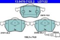 Bremsbelagsatz Scheibenbremse Vorderachse für AUDI SEAT SKODA VW A3 TT Roadster