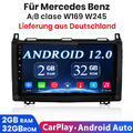 Autoradio CarPlay Für Mercedes Benz A/B Klasse Sprinter Viano Vito W639 Navi GPS