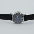 OMEGA GENEVE HANDAUFZUG DAMEN UHR 22MM STAHL VINTAGE MIT LEDER BAND RAR SELTEN