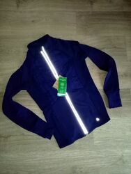 Jacke Thermo-Laufjacke Funktionsjacke Damen Tchibo 34 Neu dunkelblau violett