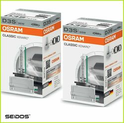 OSRAM D3S CLASSIC XENARC CLC Xenon Brenner Scheinwerfer Lampen für VW NEU