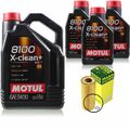 MOTUL 8 L 5W-30 MOTOR-ÖL+MANN-FILTER für BMW 5er Touring E61 535d 530xd 3er