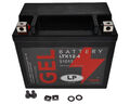 Motorradbatterie LTX12-4 Nano Gel 12V Roller Batterie Akku JMTX12-BS GTX12 12AH