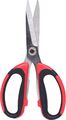 KS TOOLS Universal-Werkstattschere, 190mm, schwarz-rot