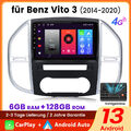 Für Mercedes Benz Vito 3 W447 2014-20 Carplay Android13 Autoradio 6G+128G GPS