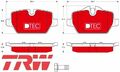 TRW GDB1612DTE Bremsbelagsatz für Scheibenbremse Bremsbelagsatz 