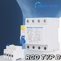 RCD Typ B FI Fehlerstromschutzschalter 40A 300mA Allstromsensitiv 4-Polig DHL