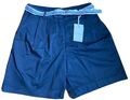 Tommy Hilfiger maßgeschneiderte Shorts Größe 12 Damen modern Chino Desert Sky marineblau