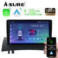 Android 13 2+32GB Autoradio Navi Carplay DSP DAB für Renault Megane II 2002-2008