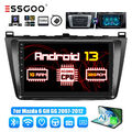 32G Carplay Autoradio Android 13 GPS RDS AHD Kamera Für Mazda 6 GH GG 2007-2012