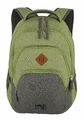 travelite Basic Melange Backpack Rucksack Laptoptasche Tasche Green / Grey Grün