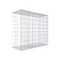 ANBAU-GABIONE Typ2 Steinkorb 100 x 90 x 40 cm, Maschenweite 5 x 10 cm, Gabionen