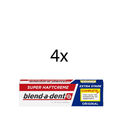 4x Blend-a-dent Complete Extra Stark Super-Haftcreme Original, 47g